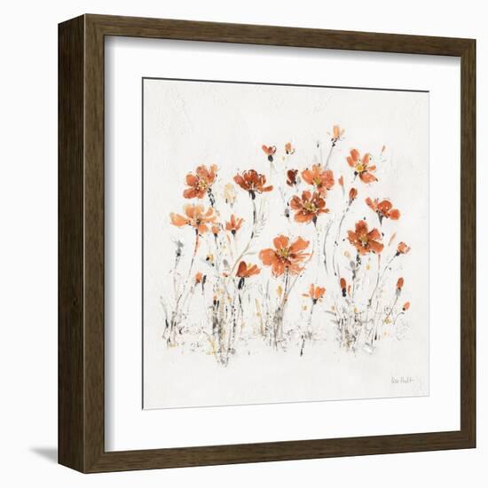 Wildflowers III Orange-Lisa Audit-Framed Art Print