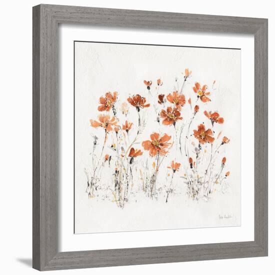 Wildflowers III Orange-Lisa Audit-Framed Premium Giclee Print