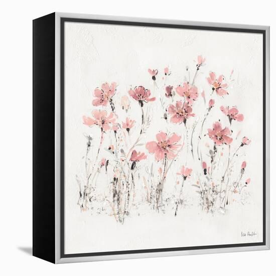 Wildflowers III Pink-Lisa Audit-Framed Stretched Canvas