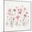 Wildflowers III Pink-Lisa Audit-Mounted Art Print