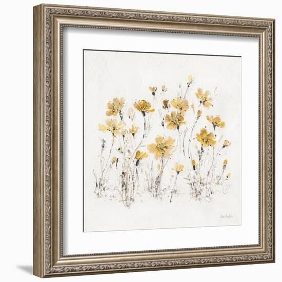 Wildflowers III Yellow-Lisa Audit-Framed Art Print