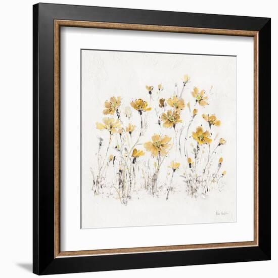 Wildflowers III Yellow-Lisa Audit-Framed Art Print