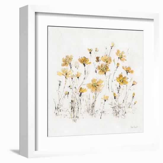 Wildflowers III Yellow-Lisa Audit-Framed Art Print