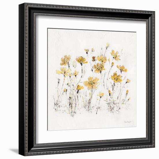 Wildflowers III Yellow-Lisa Audit-Framed Art Print