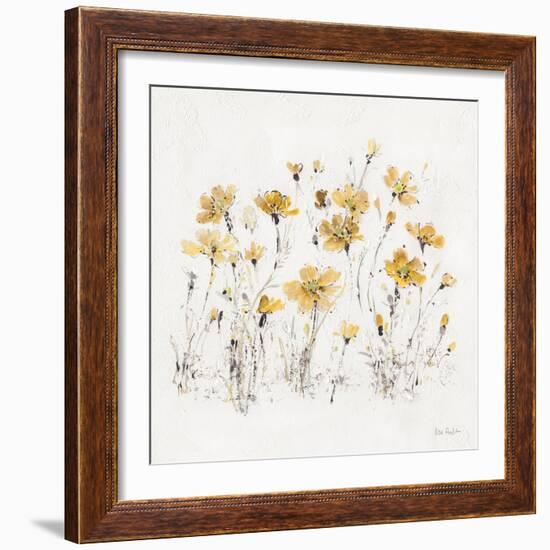 Wildflowers III Yellow-Lisa Audit-Framed Art Print