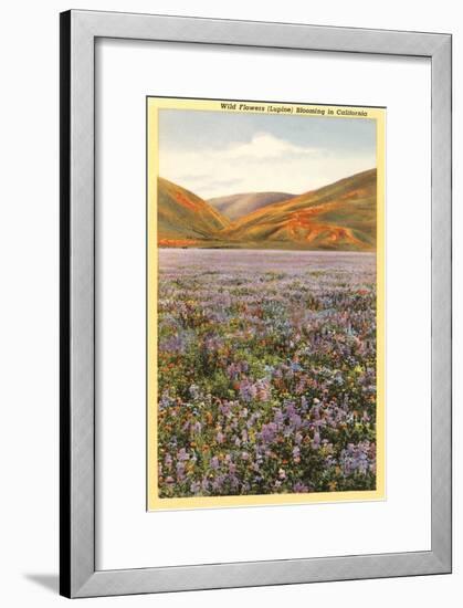 Wildflowers in California-null-Framed Art Print