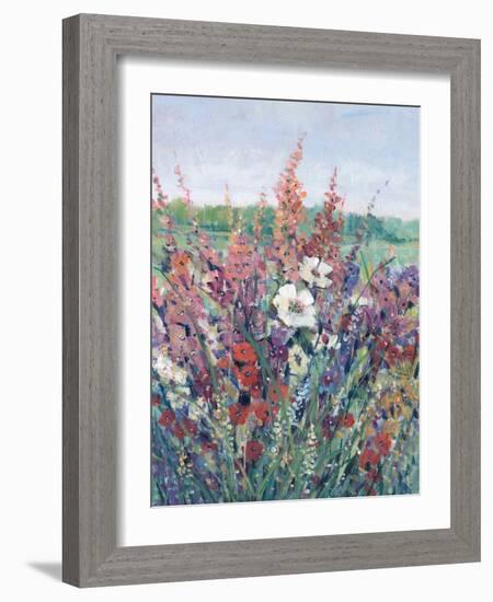 Wildflowers in Pasture I-Tim O'Toole-Framed Art Print