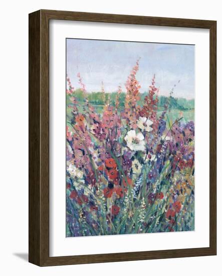 Wildflowers in Pasture I-Tim O'Toole-Framed Art Print