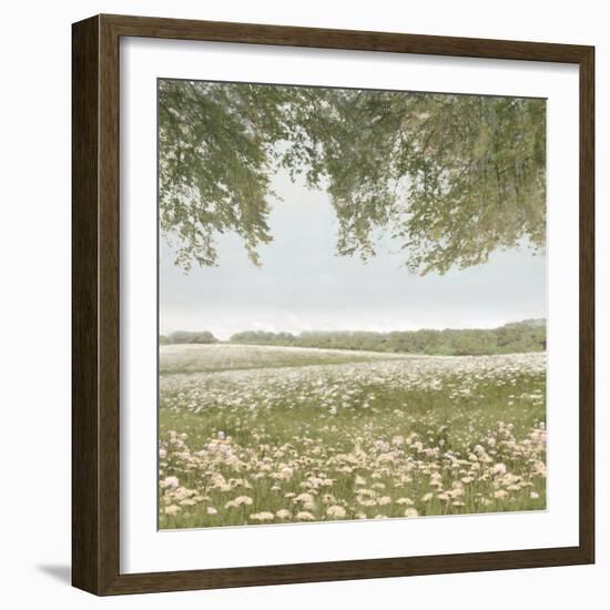 Wildflowers Landscape, 2024-Jesse Carter-Framed Art Print