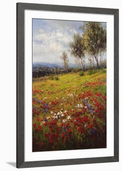 Wildflowers-Hulsey-Framed Art Print