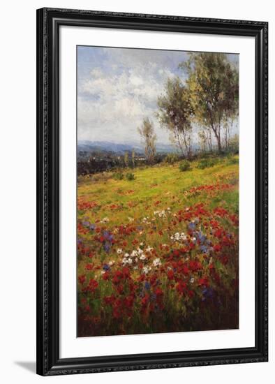 Wildflowers-Hulsey-Framed Art Print