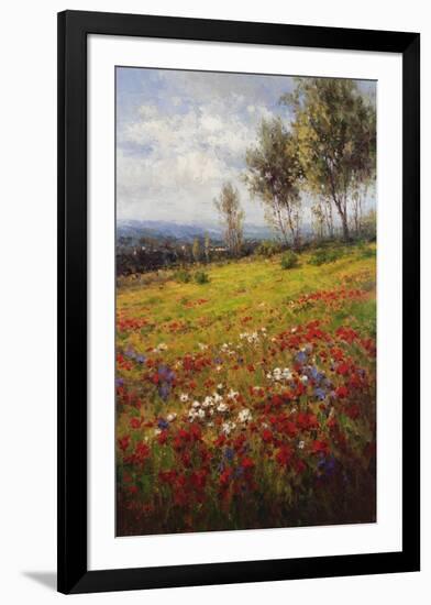 Wildflowers-Hulsey-Framed Art Print