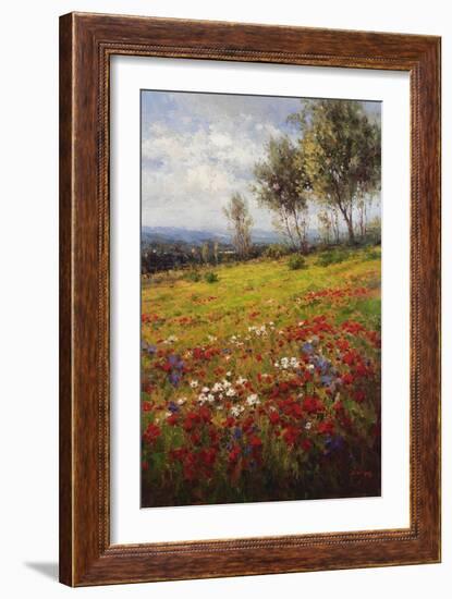 Wildflowers-Hulsey-Framed Art Print