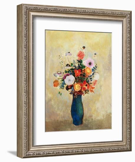 Wildflowers-Odilon Redon-Framed Giclee Print