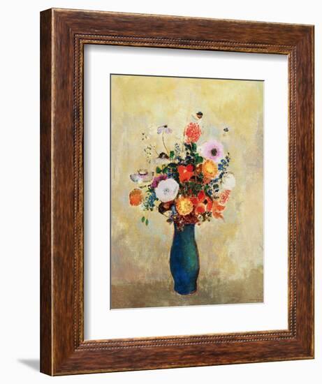 Wildflowers-Odilon Redon-Framed Giclee Print