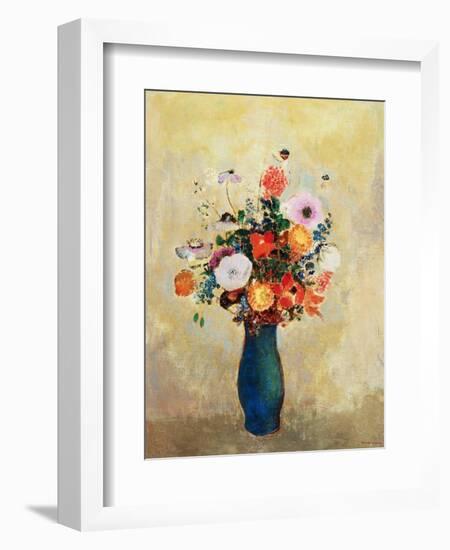 Wildflowers-Odilon Redon-Framed Giclee Print