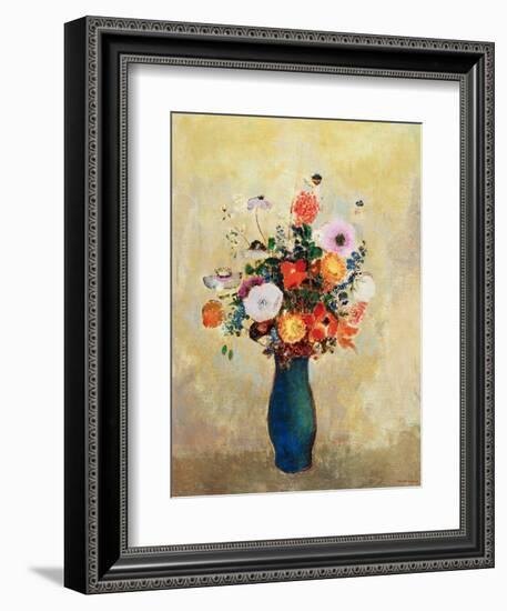 Wildflowers-Odilon Redon-Framed Giclee Print