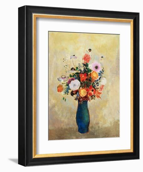 Wildflowers-Odilon Redon-Framed Giclee Print