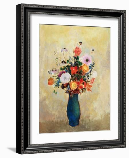 Wildflowers-Odilon Redon-Framed Giclee Print