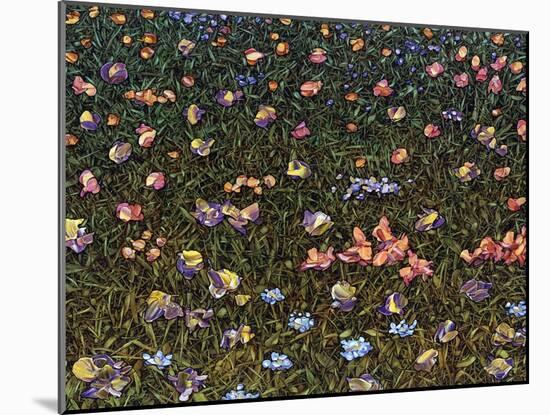 Wildflowers-James W. Johnson-Mounted Giclee Print