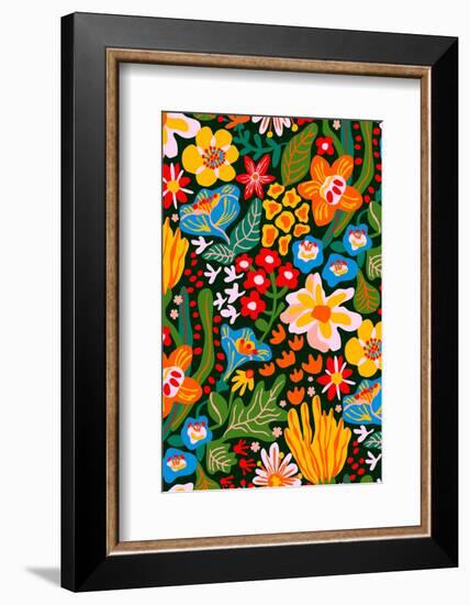 Wildflowers-Gigi Rosado-Framed Photographic Print