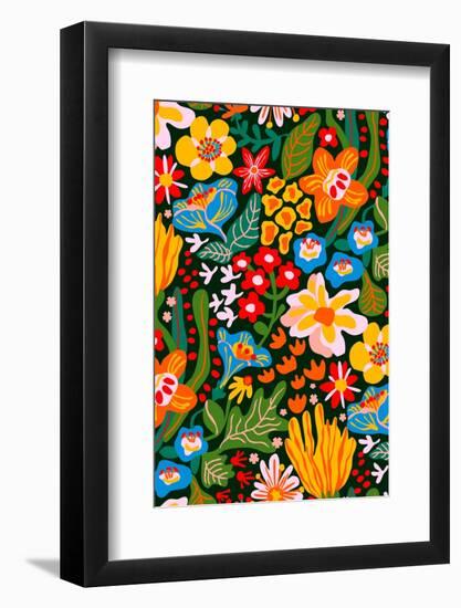 Wildflowers-Gigi Rosado-Framed Photographic Print