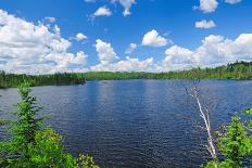 Cloud Reflections on A Clear Lake-wildnerdpix-Photographic Print