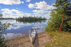 Canoe in for the Day-wildnerdpix-Framed Photographic Print