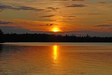 Cloud Reflections on A Clear Lake-wildnerdpix-Photographic Print