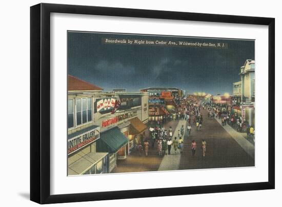 Wildwood-by-the-Sea, New Jersey-null-Framed Premium Giclee Print