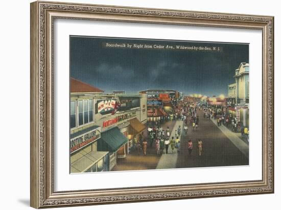 Wildwood-by-the-Sea, New Jersey-null-Framed Art Print