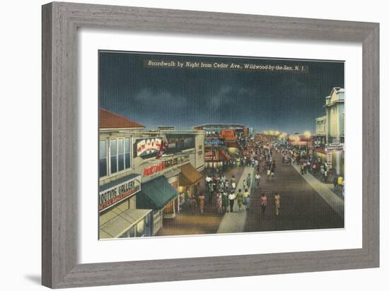 Wildwood-by-the-Sea, New Jersey-null-Framed Art Print