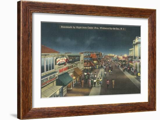 Wildwood-by-the-Sea, New Jersey-null-Framed Art Print