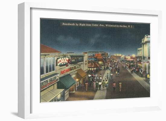 Wildwood-by-the-Sea, New Jersey-null-Framed Art Print