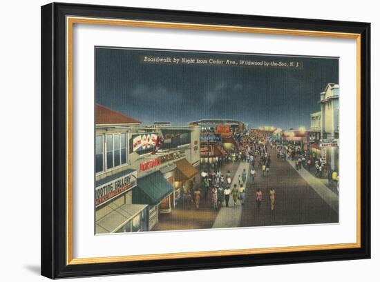 Wildwood-by-the-Sea, New Jersey-null-Framed Art Print