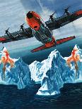 A Lockheed Hercules Patrolling Icebergs for the Coast Guard-Wilf Hardy-Giclee Print