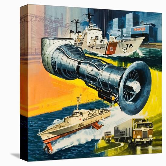 Stretched Canvas Print, , large