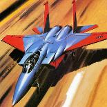 Mcdonnell Douglas F-15 Eagle Jet Fighter-Wilf Hardy-Giclee Print