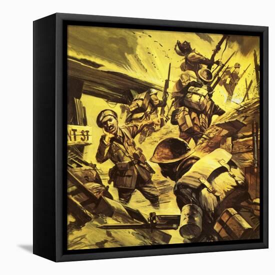 Wilfred Owen in the First World War-Gerry Wood-Framed Premier Image Canvas