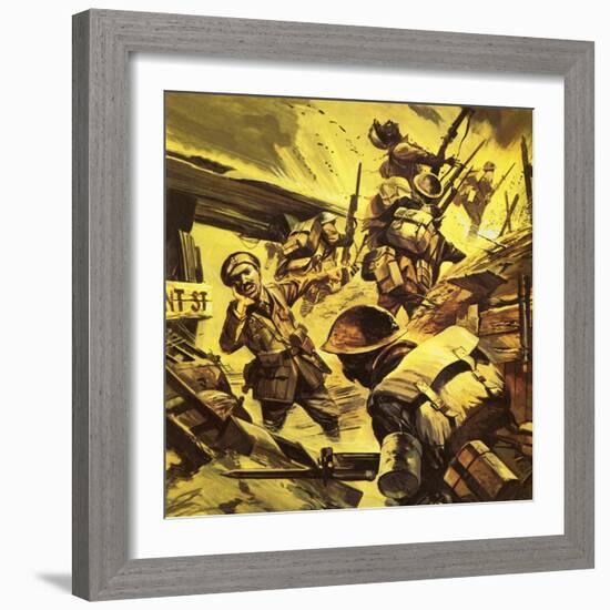 Wilfred Owen in the First World War-Gerry Wood-Framed Giclee Print