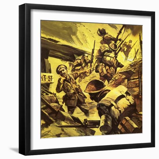 Wilfred Owen in the First World War-Gerry Wood-Framed Giclee Print