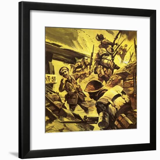 Wilfred Owen in the First World War-Gerry Wood-Framed Giclee Print