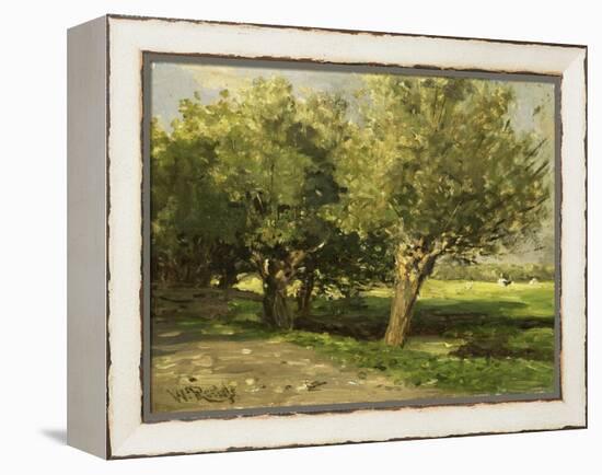 Wilgebome (Willow Trees), 1st, 1875-85-Willem Roelofs I-Framed Stretched Canvas