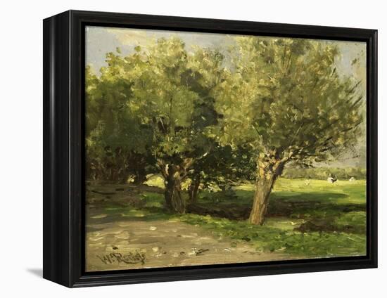 Wilgebome (Willow Trees), 1st, 1875-85-Willem Roelofs I-Framed Stretched Canvas