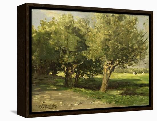 Wilgebome (Willow Trees), 1st, 1875-85-Willem Roelofs I-Framed Stretched Canvas