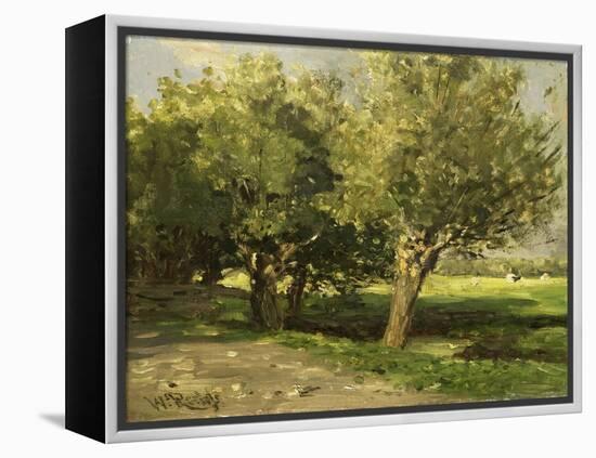 Wilgebome (Willow Trees), 1st, 1875-85-Willem Roelofs I-Framed Stretched Canvas