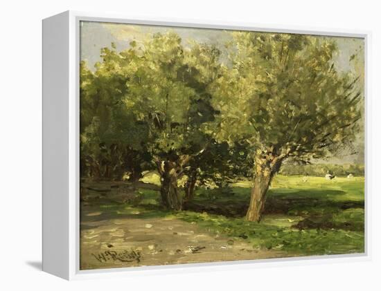 Wilgebome (Willow Trees), 1st, 1875-85-Willem Roelofs I-Framed Stretched Canvas