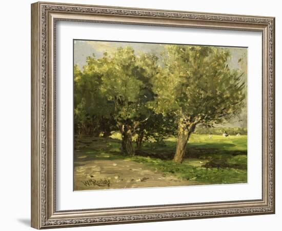 Wilgebome (Willow Trees), 1st, 1875-85-Willem Roelofs I-Framed Art Print