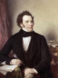 Franz Schubert (1797-1828)-Wilhelm August Rieder-Mounted Giclee Print