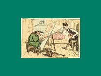 Hirte mit Kühen. Um 1885-Wilhelm Busch-Framed Giclee Print